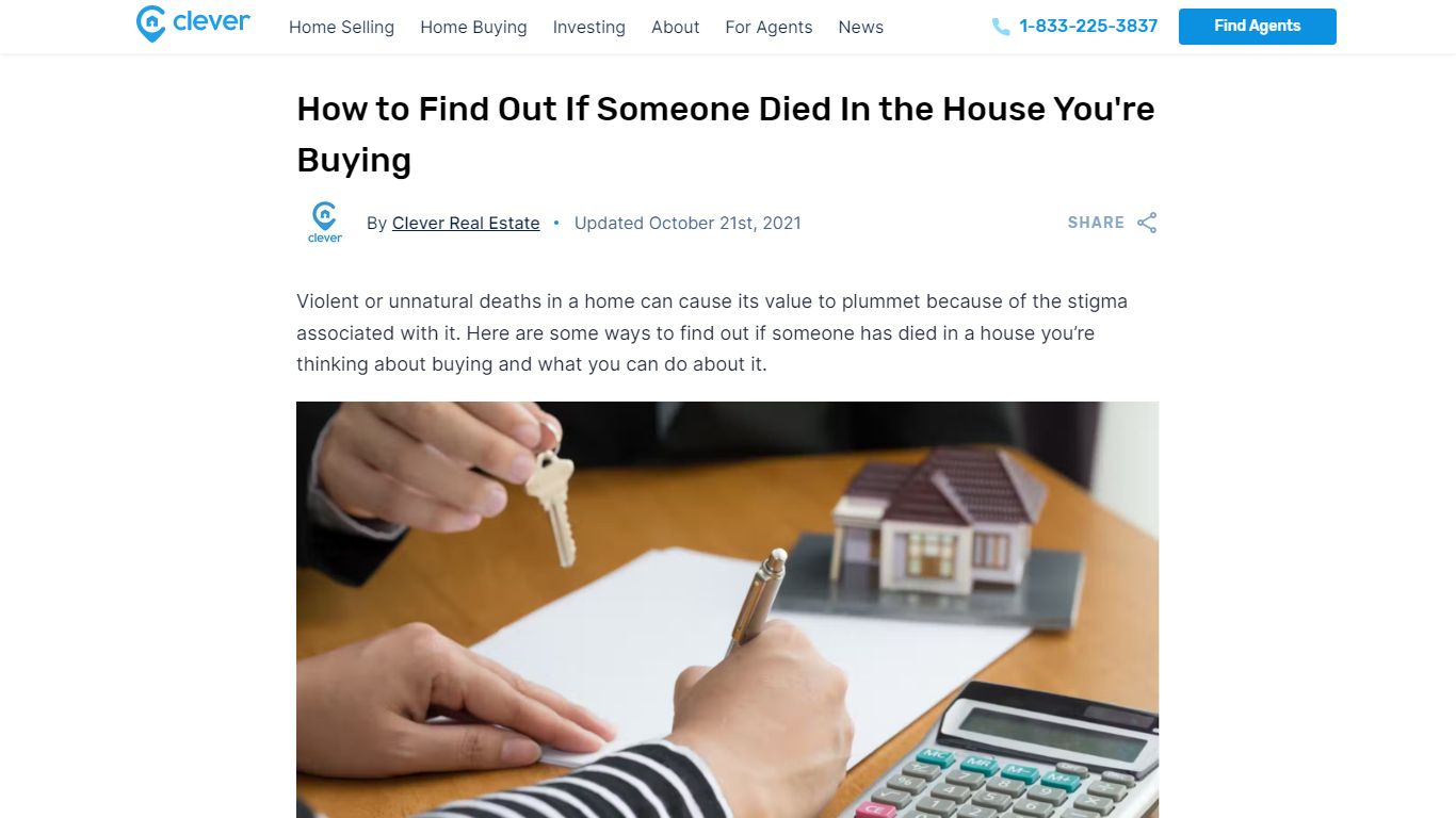 How to Find Out If Someone Died In the House You're Buying